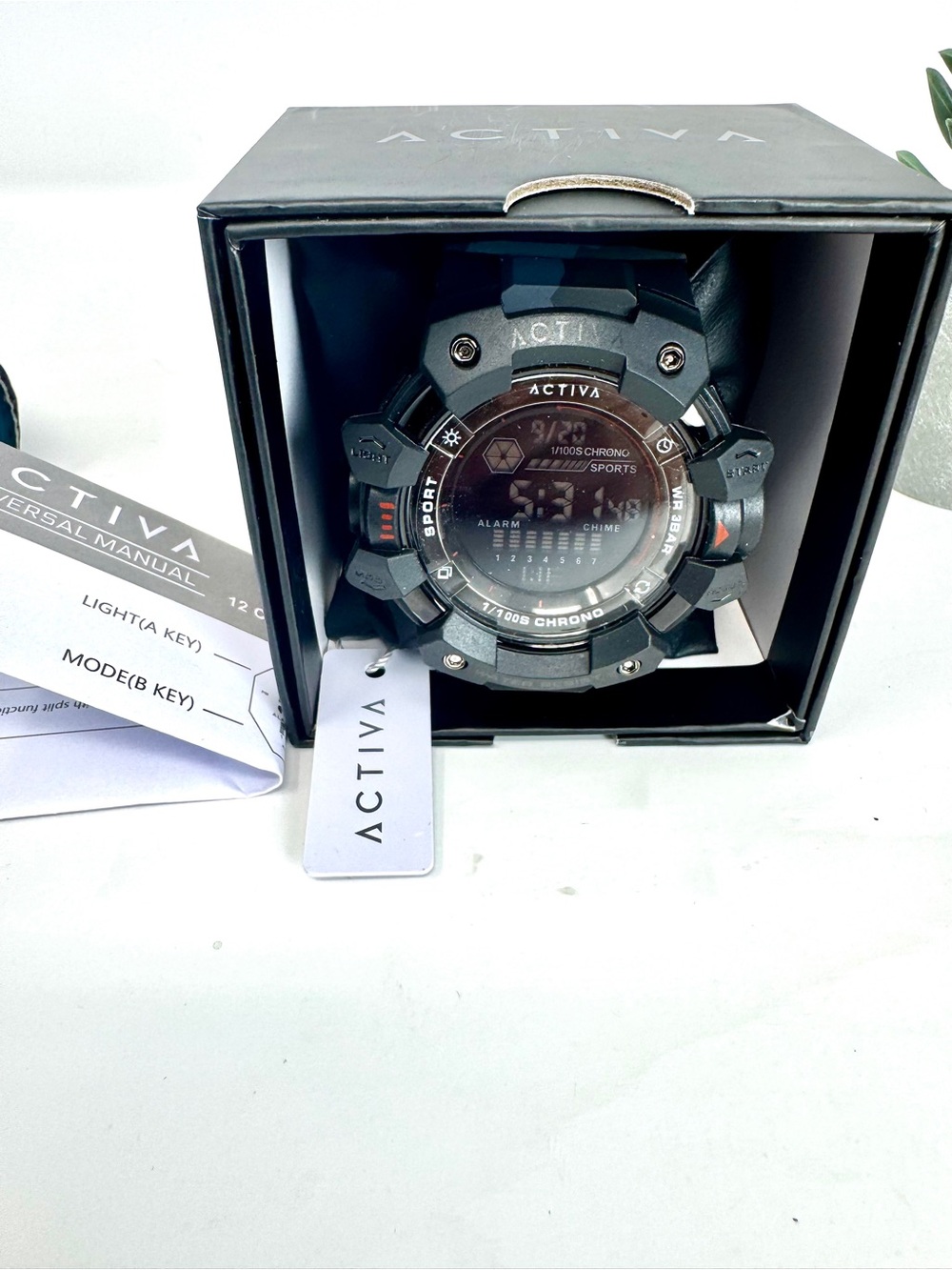 NWT Activa Armour X by Invicta Men's Digital Watch (Model number ACW8050MC-003)